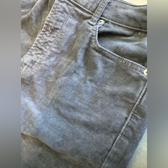 GAP High Rise Grey Corduroy Skinny Leggings Pants Sz 8/29T - Picture 4 of 12